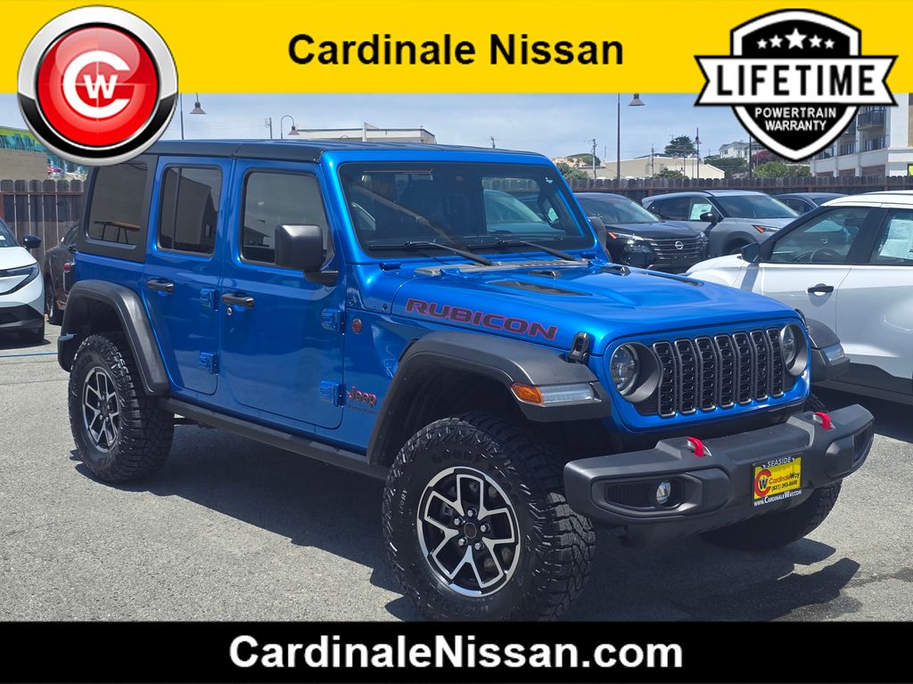Blue Pearl 2024 Jeep Wrangler SUV / Crossover Four-Wheel Drive 8-Speed Automatic