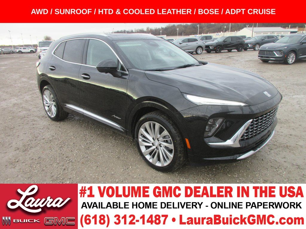 Black (Ebony Twilight Metallic) 2026 Buick Envision SUV / Crossover All-Wheel Drive 9-Speed Automatic