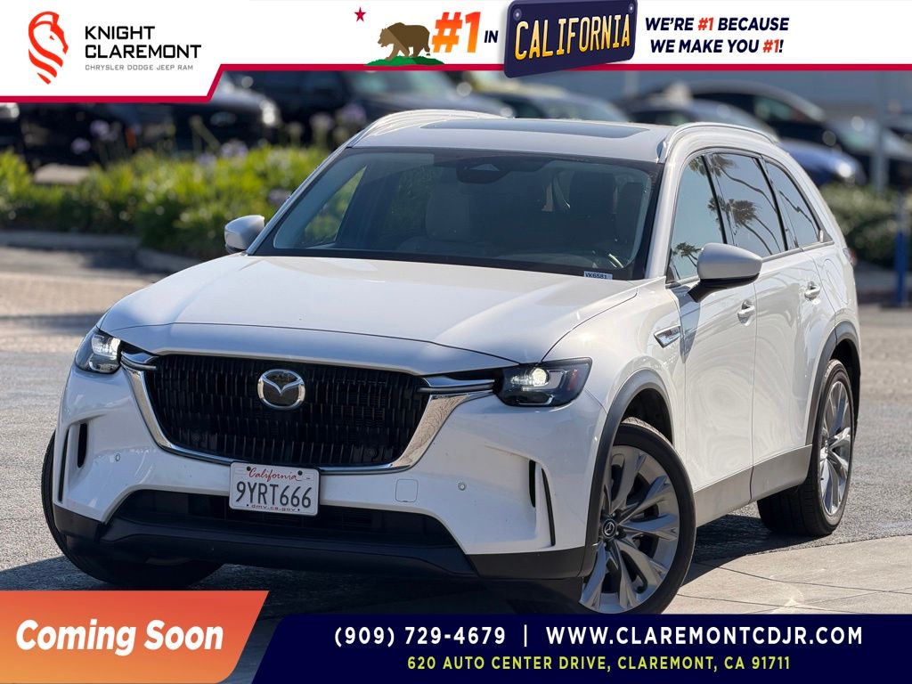 Rhodium White Premium 2026 Mazda CX-90 3.3 Turbo Preferred AWD SUV / Crossover All-Wheel Drive 8-Speed Automatic