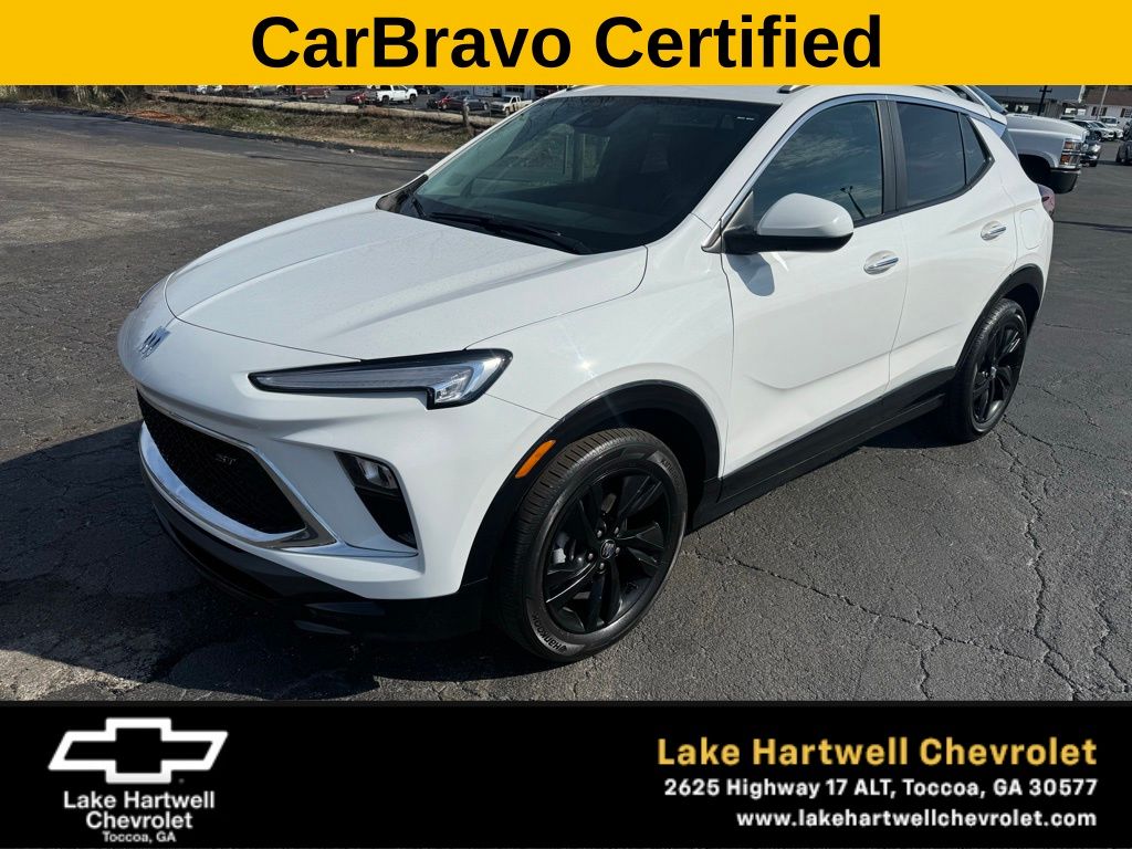 Summit White 2024 Buick Encore GX Sport Touring FWD SUV / Crossover Front-Wheel Drive Continuously Variable Transmission