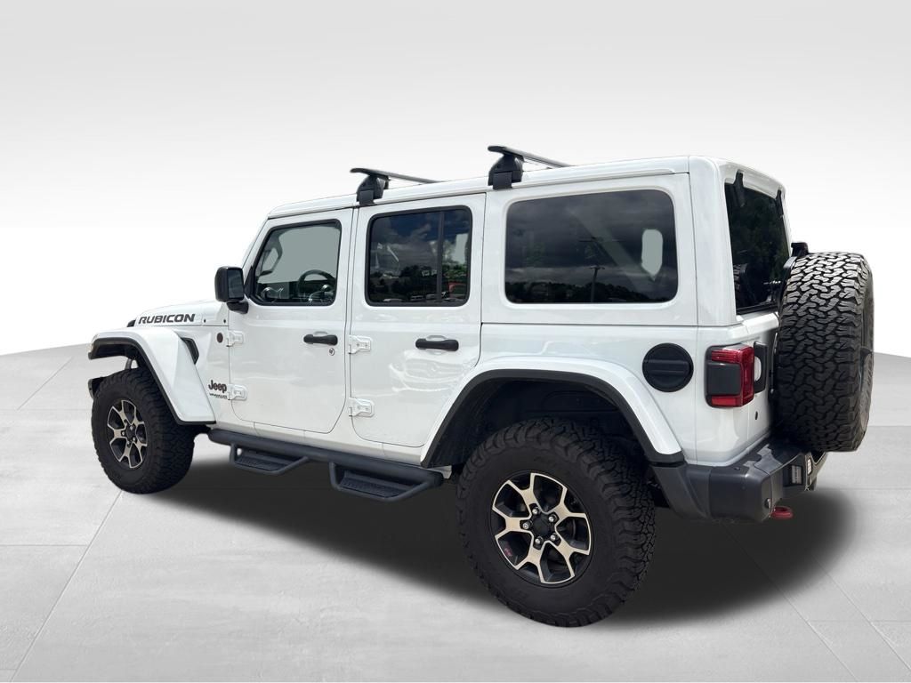 2018 Jeep Wrangler Unlimited Rubicon White at Luther Ford