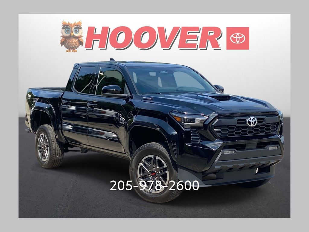 Black 2025 Toyota Tacoma Pickup Truck Four-Wheel Drive 8-Speed Automatic