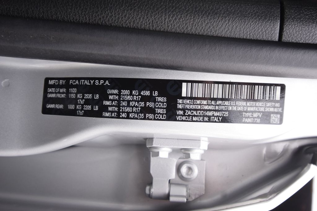 used 2021 Jeep Renegade car, priced at $17,800