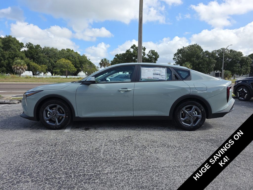 new 2025 Kia K4 car, priced at $19,284