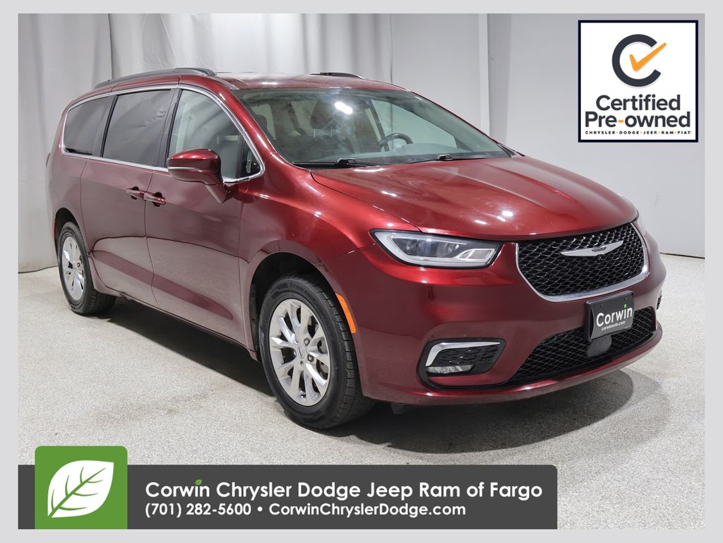 Velvet Red Pearlcoat 2022 Chrysler Pacifica Minivan All-Wheel Drive 9-Speed Automatic