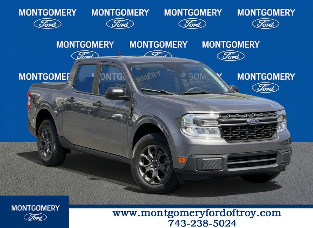 Carbonized Gray Metallic 2023 Ford Maverick XLT SuperCrew AWD Pickup Truck All-Wheel Drive 8-Speed Automatic