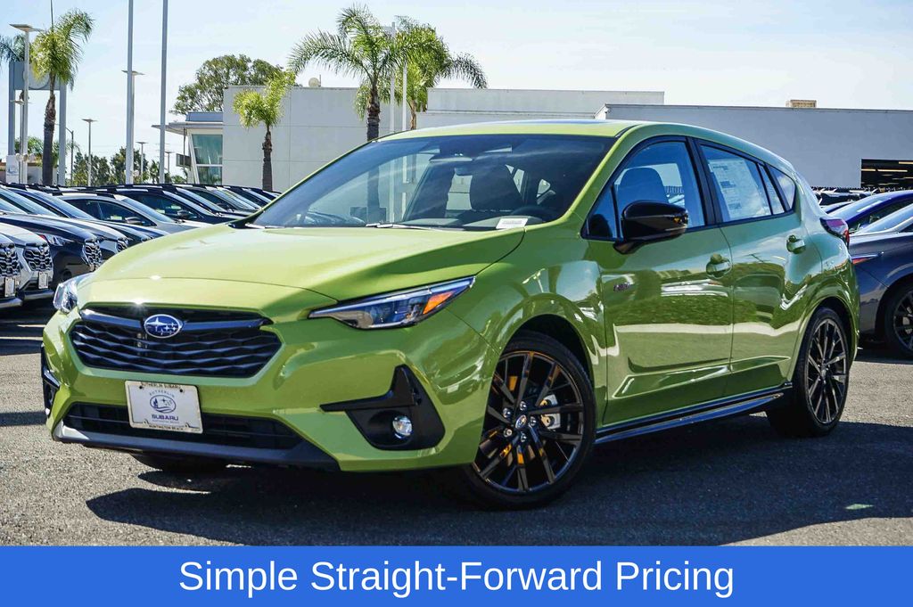 Yellow 2026 Subaru Impreza RS AWD Wagon All-Wheel Drive Continuously Variable Transmission