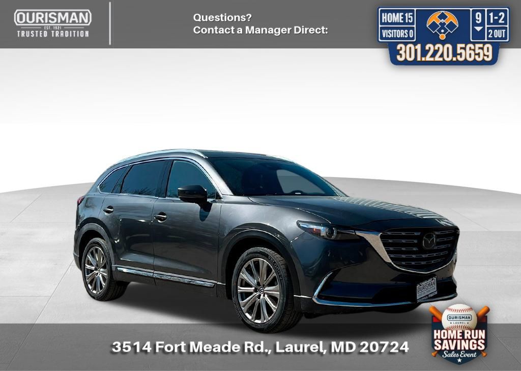 Machine Gray Metallic 2023 Mazda CX-9 Signature AWD SUV / Crossover All-Wheel Drive 6-Speed Automatic