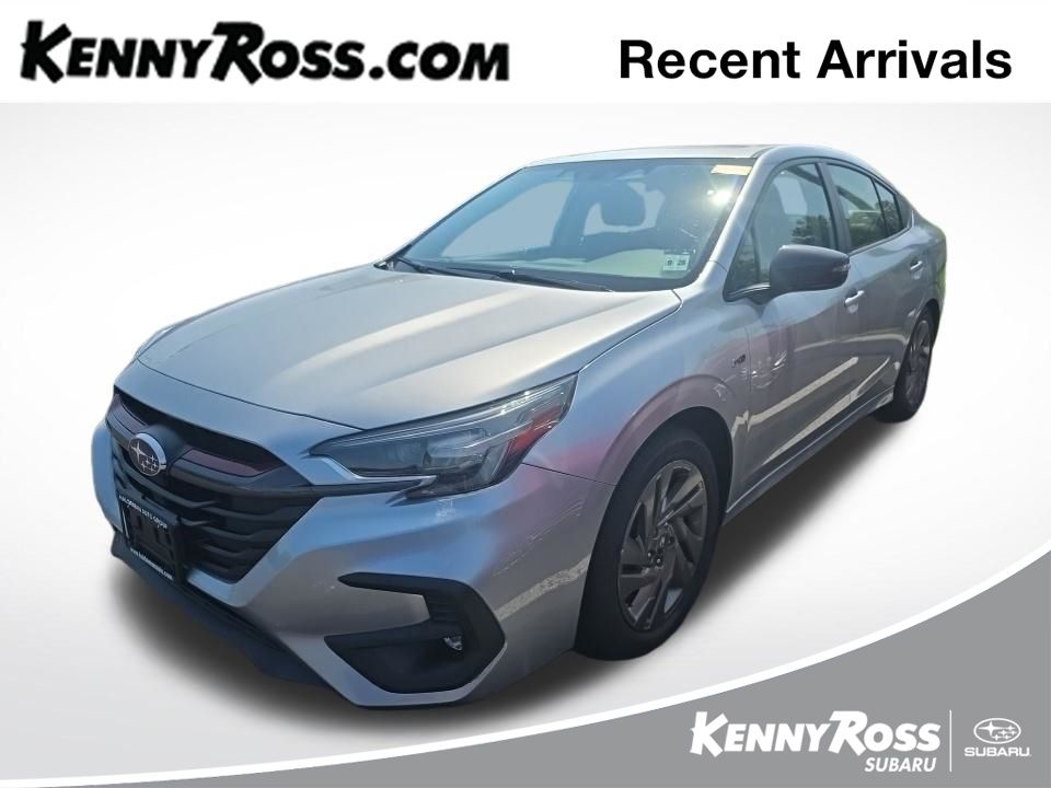 Ice Silver Metallic 2024 Subaru Legacy Sedan All-Wheel Drive Continuously Variable Transmission