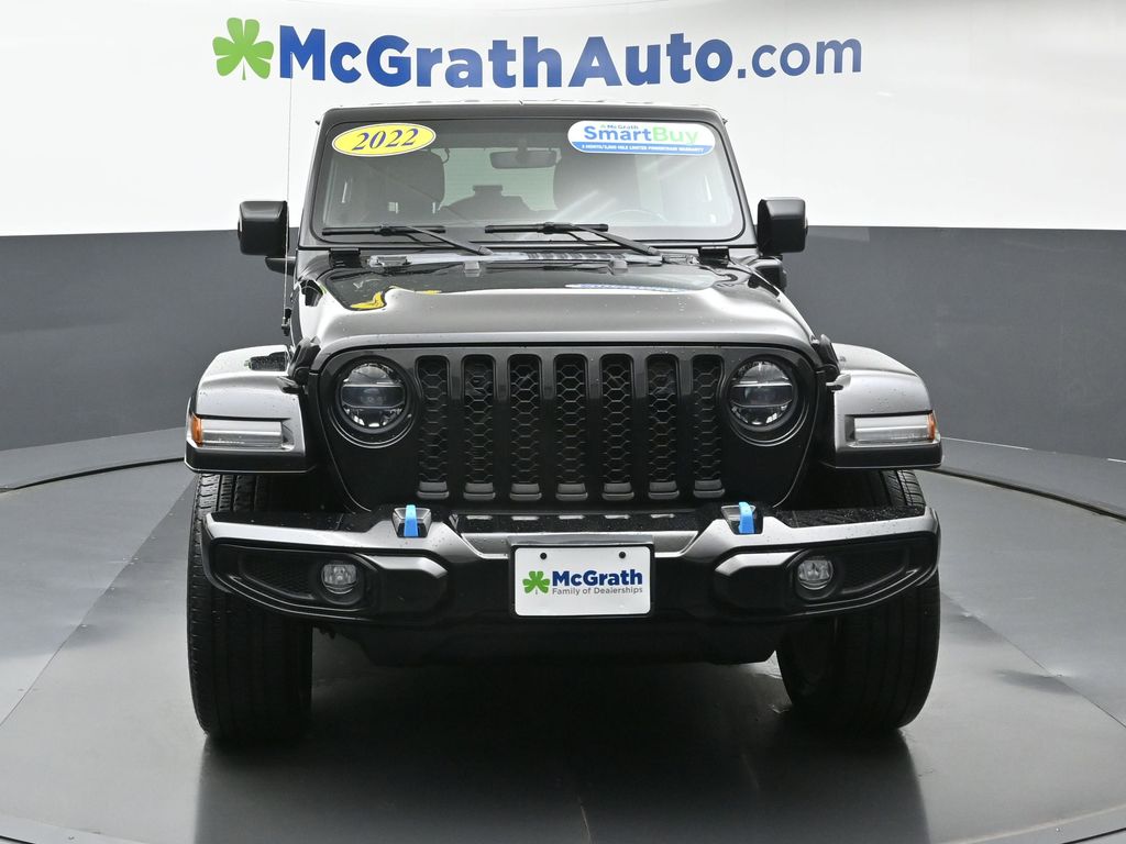 Certified Used 2022 Black Jeep Unlimited Sahara High Altitude 4xe image 4