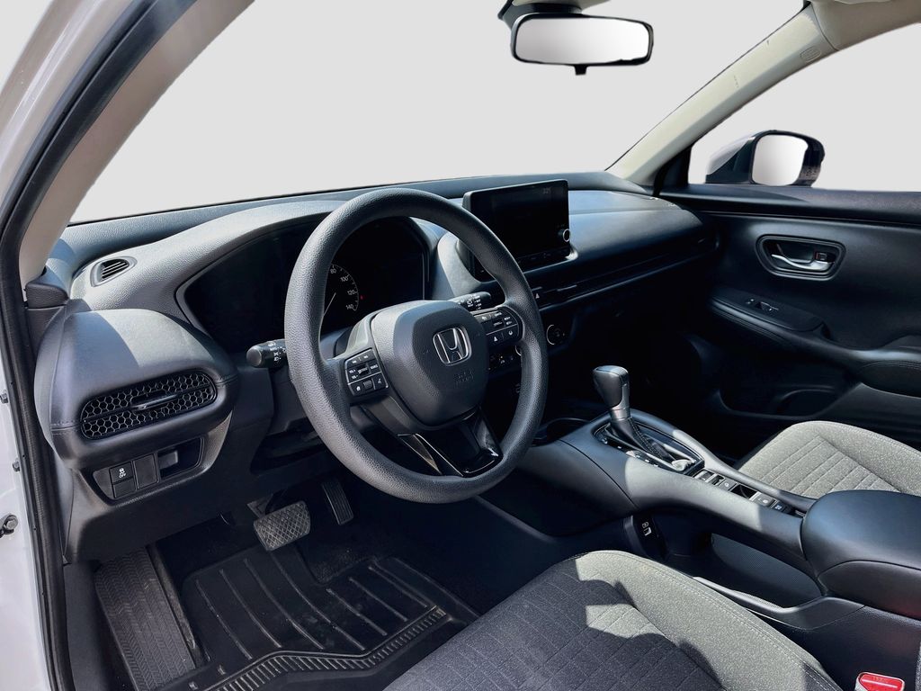 2023 Honda HR-V LX White at Central Houston Nissan