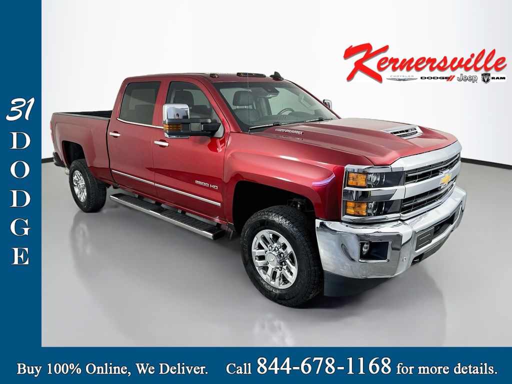 Red Tintcoat 2019 Chevrolet Silverado 2500HD Pickup Truck Four-Wheel Drive 6-Speed Automatic