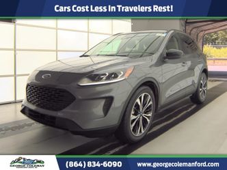 Gray Metallic 2022 Ford Escape SUV / Crossover All-Wheel Drive 8-Speed Automatic