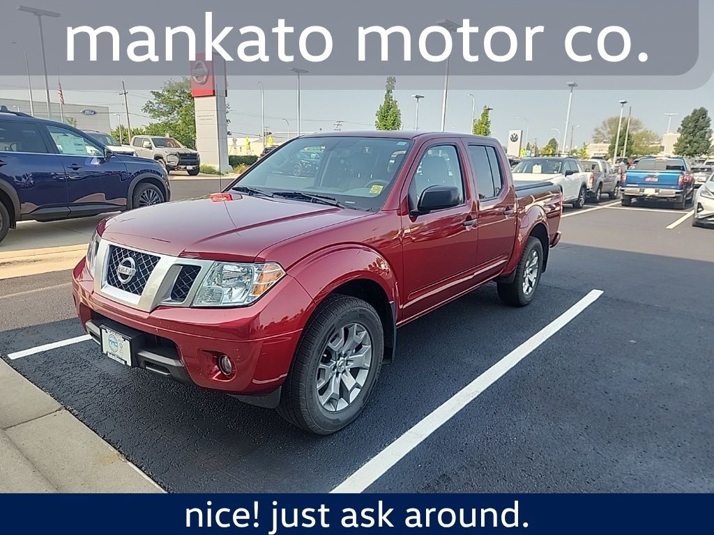 Cayenne Red Metallic 2020 Nissan Frontier Pickup Truck Four-Wheel Drive 9-Speed Automatic