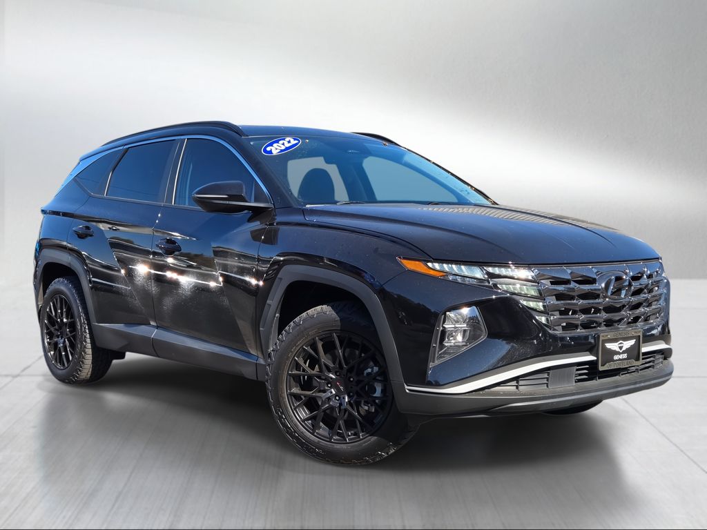 Phantom Black 2022 Hyundai Tucson SUV / Crossover All-Wheel Drive 8-Speed Automatic