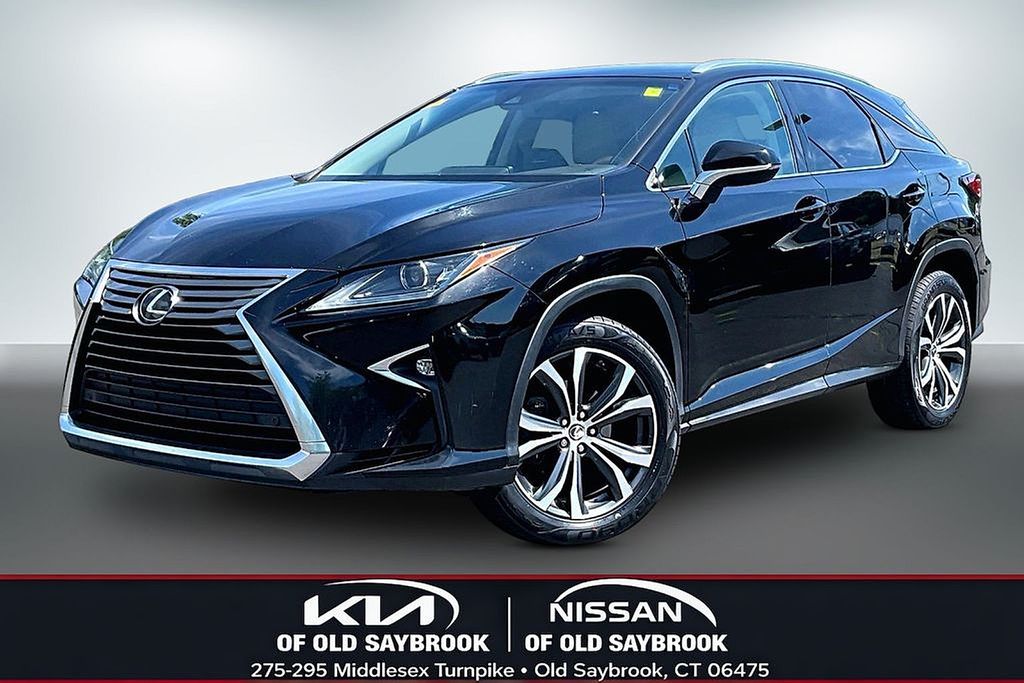 Black (Obsidian) 2018 Lexus RX SUV / Crossover Front-Wheel Drive 8-Speed Automatic