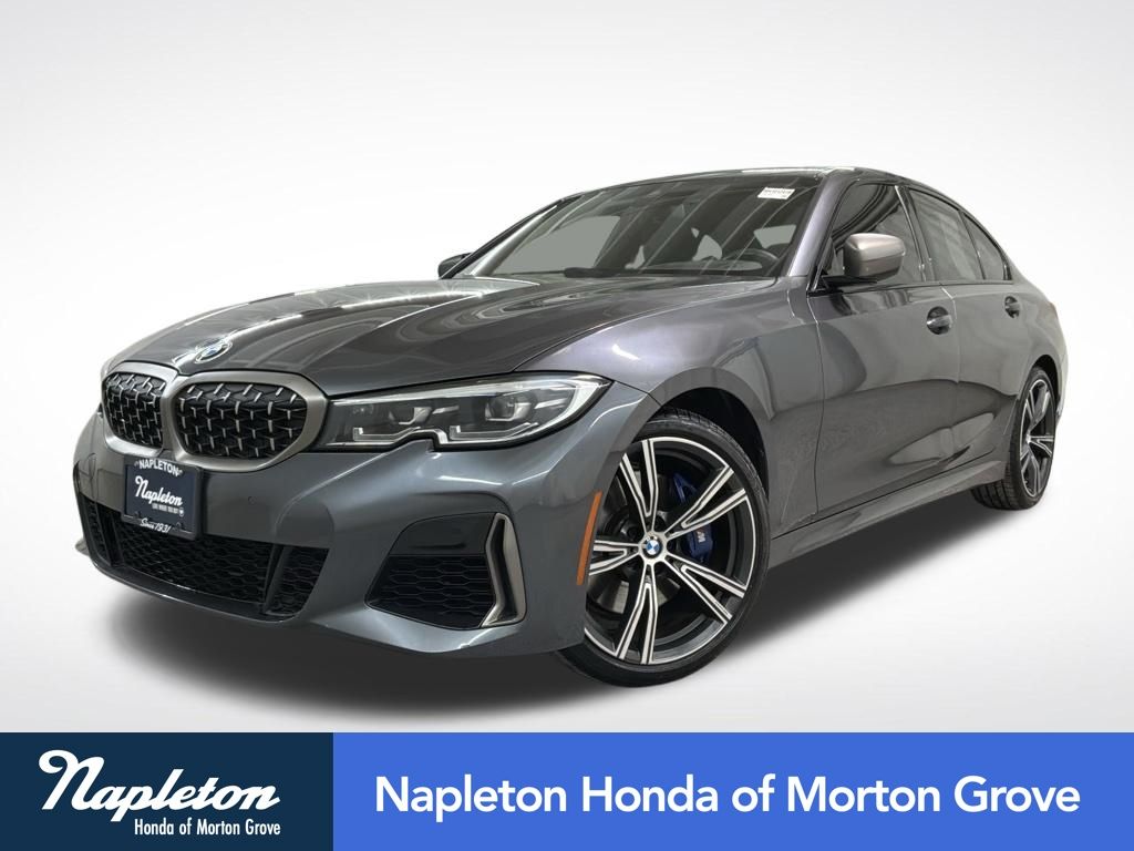 Mineral Gray Metallic 2021 BMW 3 Series Sedan All-Wheel Drive 8-Speed Automatic