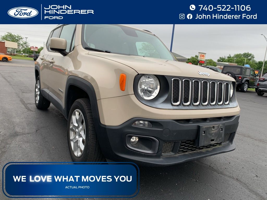 Mojave Sand 2016 Jeep Renegade Latitude 4WD SUV / Crossover Four-Wheel Drive 9-Speed Automatic