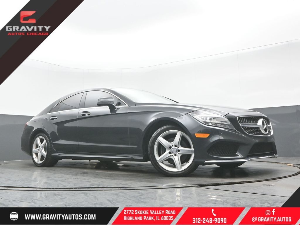 Magnetite Black Metallic 2015 Mercedes-Benz CLS 400 4MATIC Sedan All-Wheel Drive 7-Speed Automatic