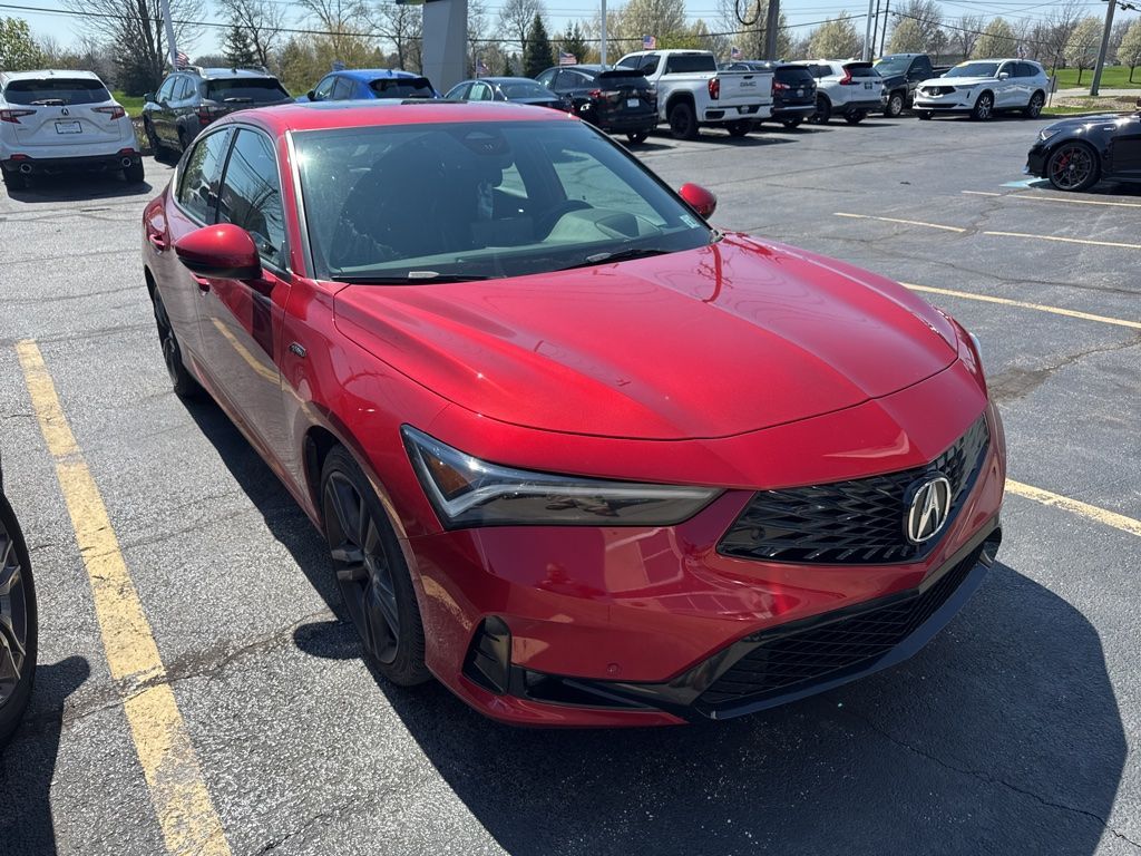 Performance Red Pearl 2023 Acura Integra FWD with Technology and A-SPEC Package Sedan Front-Wheel Drive 6-Speed Manual