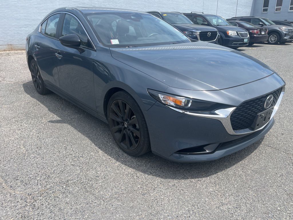 Polymetal Gray Metallic 2023 Mazda MAZDA3 2.5 S Carbon Edition Sedan FWD Sedan Front-Wheel Drive 6-Speed Automatic