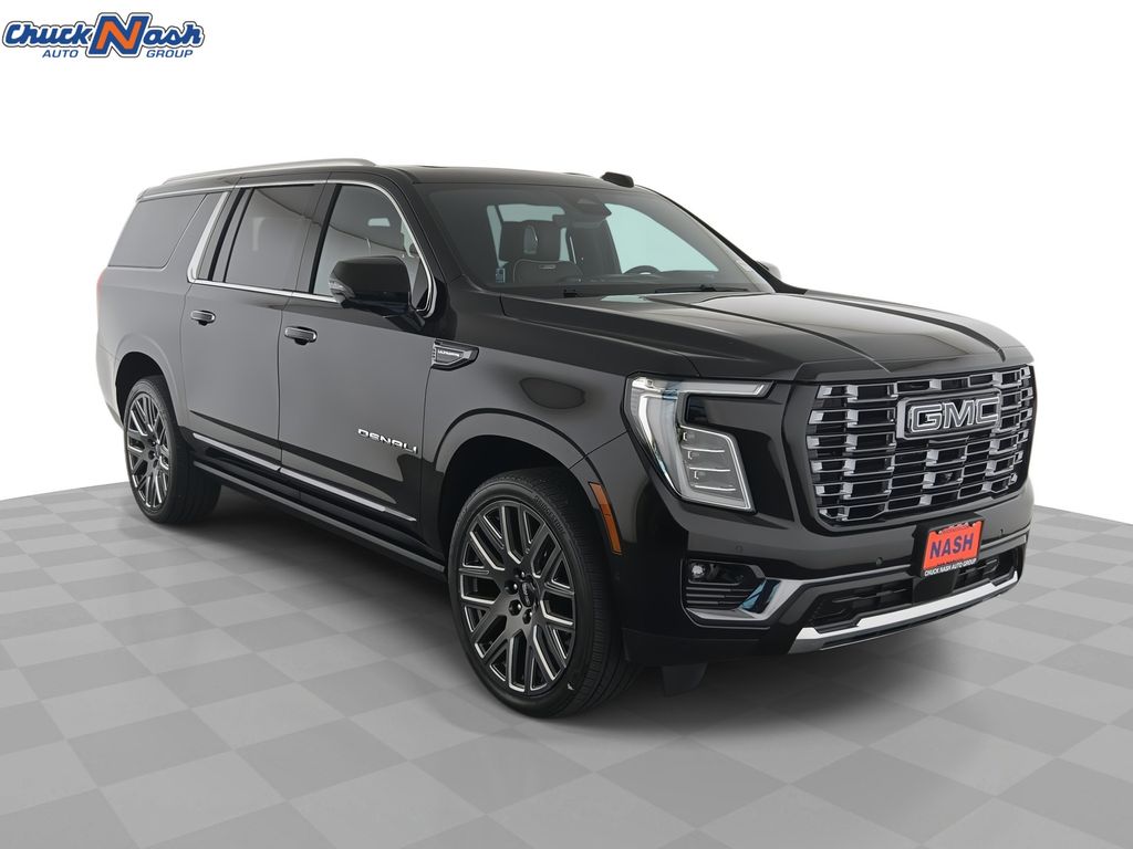 Onyx Black 2025 GMC Yukon XL SUV / Crossover Four-Wheel Drive