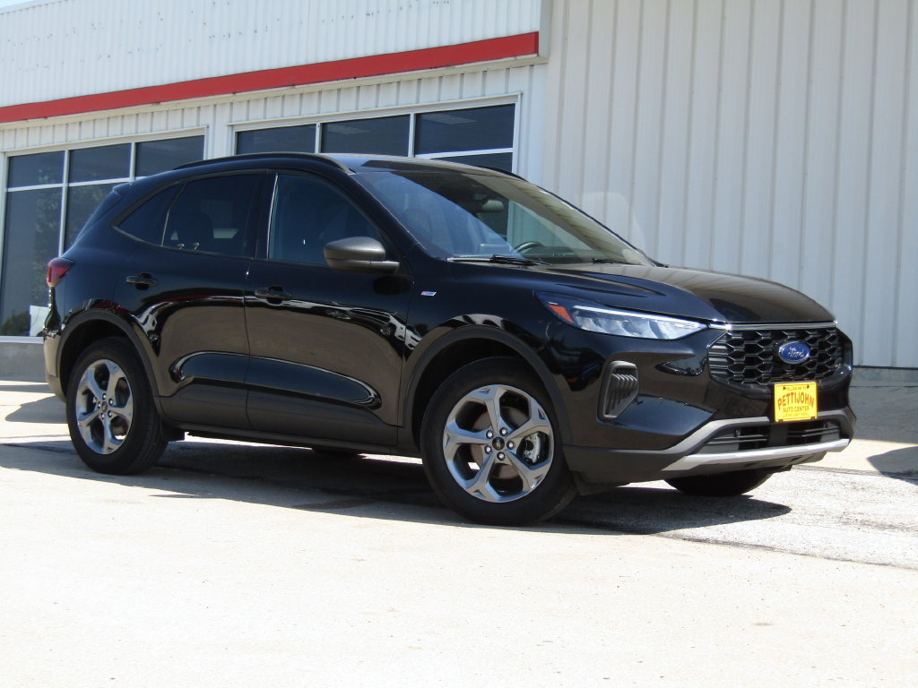 Black Metallic 2025 Ford Escape SUV / Crossover All-Wheel Drive 8-Speed Automatic