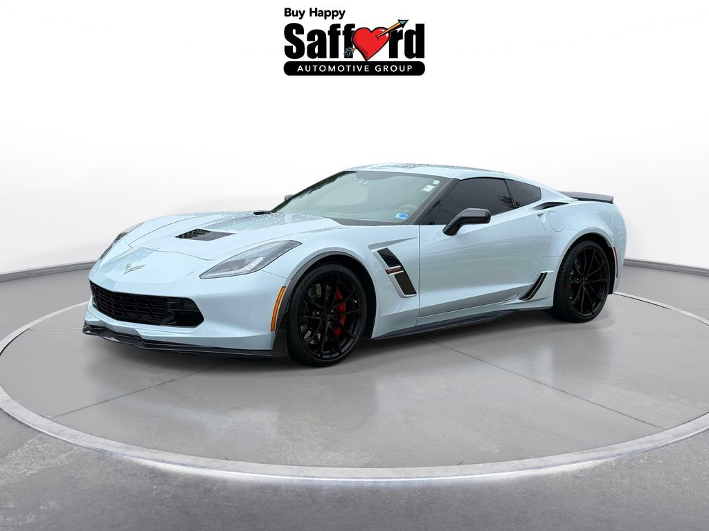 Ceramic White 2019 Chevrolet Corvette Coupe Rear-Wheel Drive 8-Speed Automatic