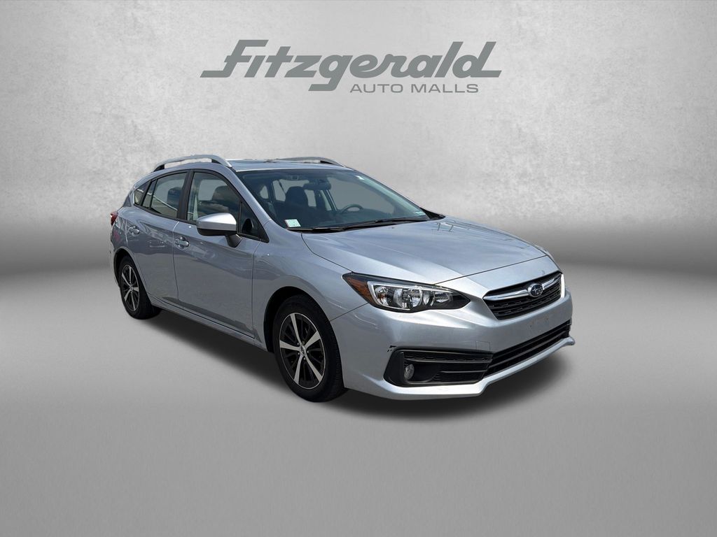 Ice Silver Metallic 2023 Subaru Impreza Wagon All-Wheel Drive Continuously Variable Transmission