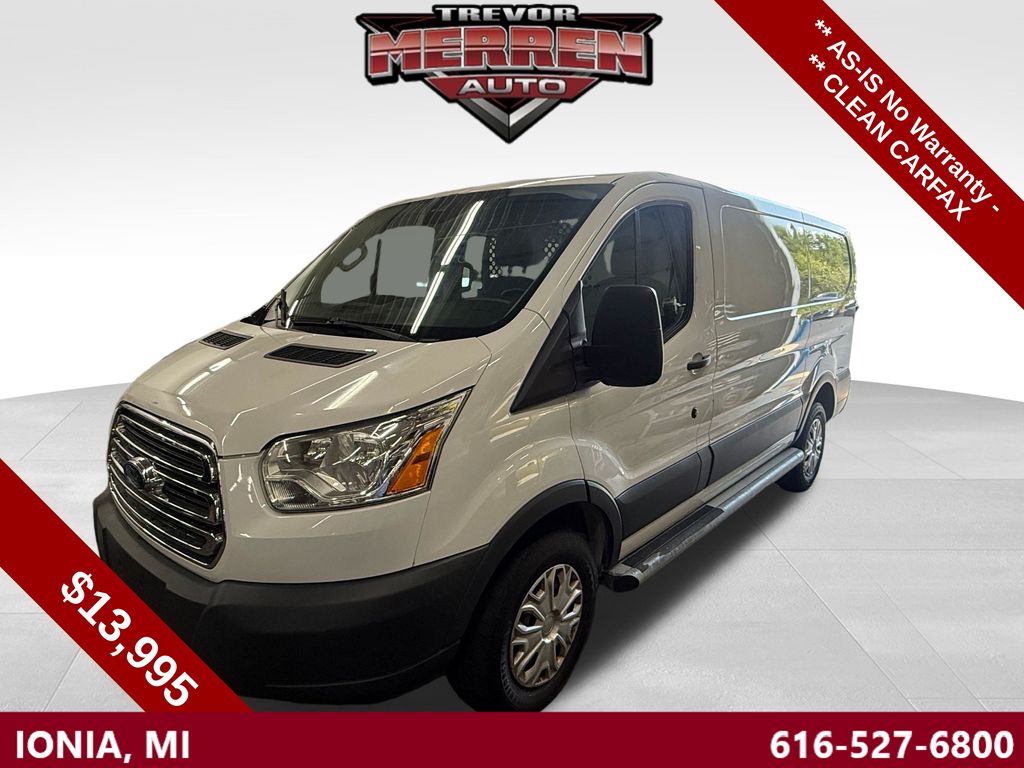 Oxford White 2016 Ford Transit Cargo Van Rear-Wheel Drive 6-Speed Automatic Overdrive