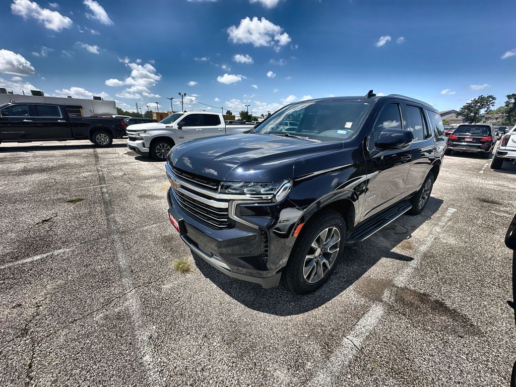 Midnight Blue Metallic 2021 Chevrolet Tahoe SUV / Crossover 4X2