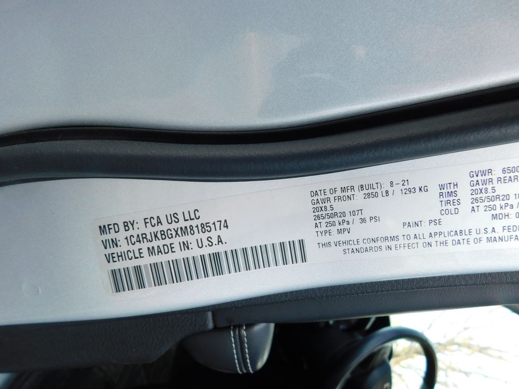 Thumbnail: 2021 Jeep Grand Cherokee L - 9