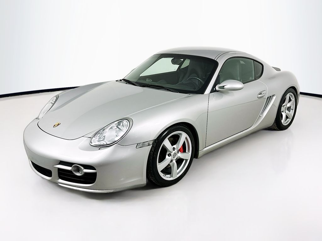 Arctic Silver Metallic 2006 Porsche Cayman Coupe Rear-Wheel Drive 6-Speed Manual Overdrive