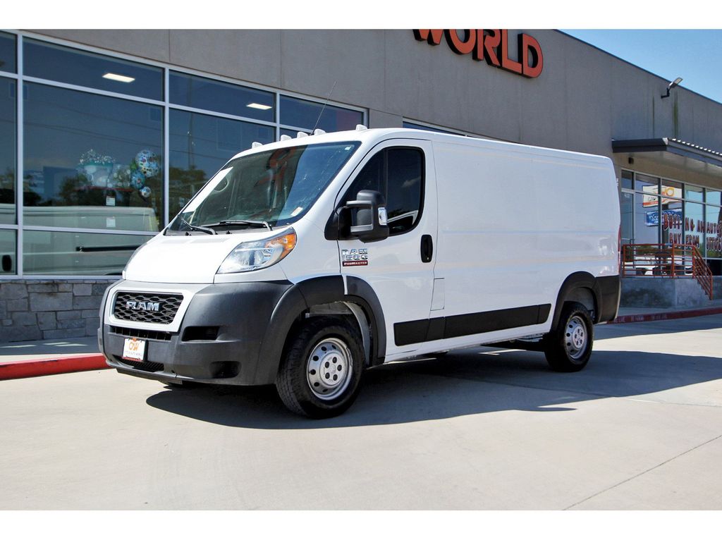 Bright White Clearcoat 2019 RAM ProMaster 1500 136 Low Roof Cargo Van FWD Van Front-Wheel Drive 6-Speed Automatic