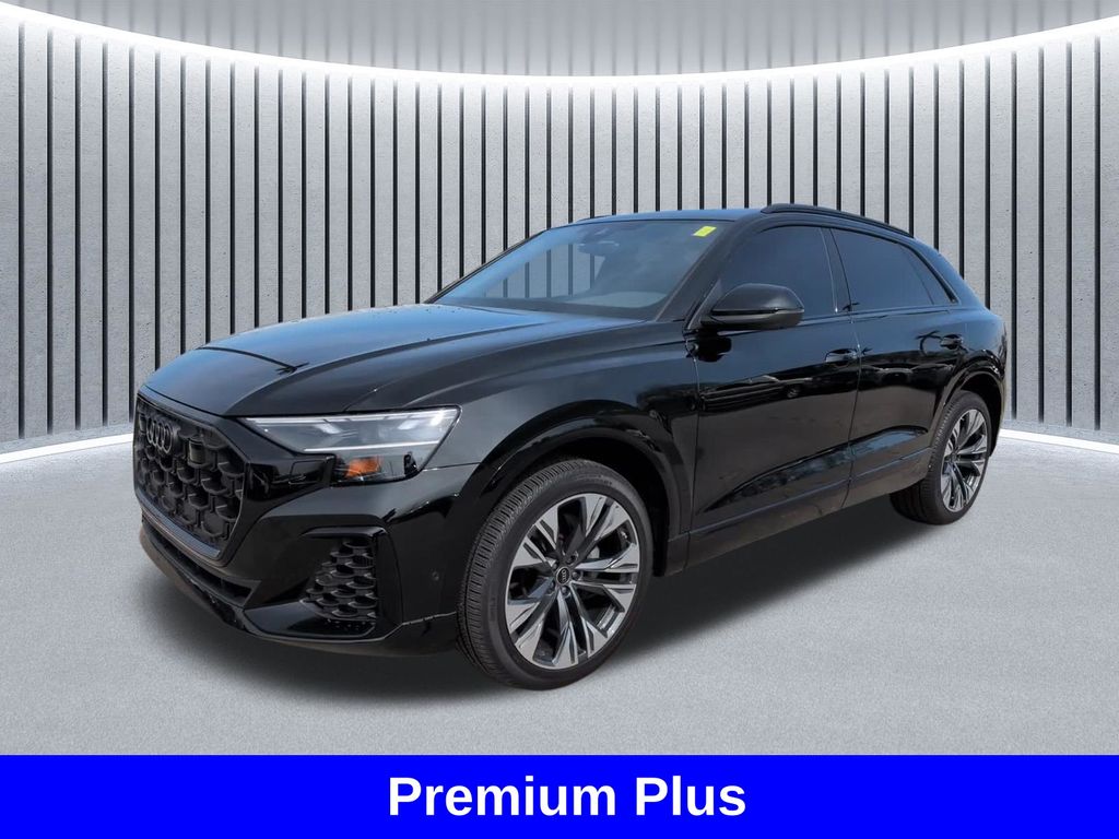 Mythos Black Metallic 2025 Audi Q8 quattro Premium Plus 55 TFSI SUV / Crossover All-Wheel Drive 8-Speed Automatic