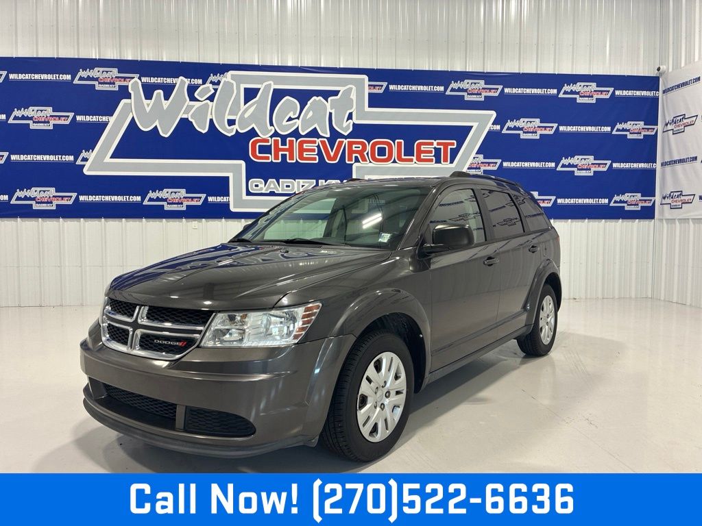 Gray (Granite Crystal Metallic Clearcoat) 2017 Dodge Journey SUV / Crossover Front-Wheel Drive 4-Speed Automatic