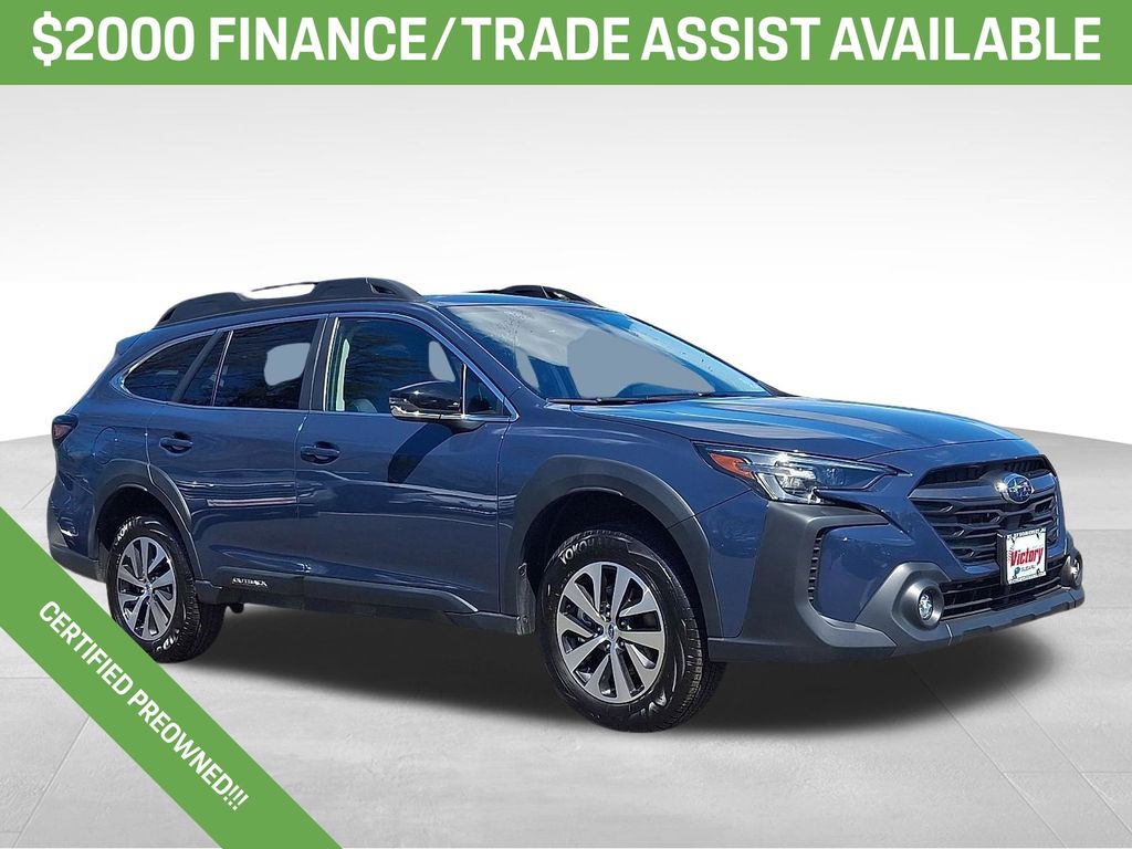 Cosmic Blue Pearl 2025 Subaru Outback Premium AWD SUV / Crossover All-Wheel Drive Continuously Variable Transmission