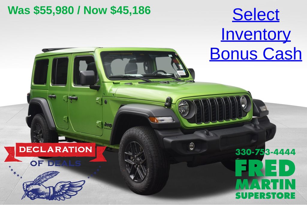 new 2026 Jeep Wrangler car, priced at $45,186