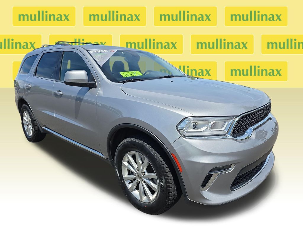 Silver (Billet Clearcoat) 2021 Dodge Durango SUV / Crossover All-Wheel Drive 8-Speed Automatic