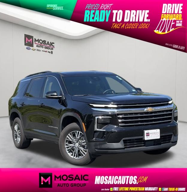 Mosaic Black Metallic 2026 Chevrolet Traverse SUV / Crossover Front-Wheel Drive 8-Speed Automatic