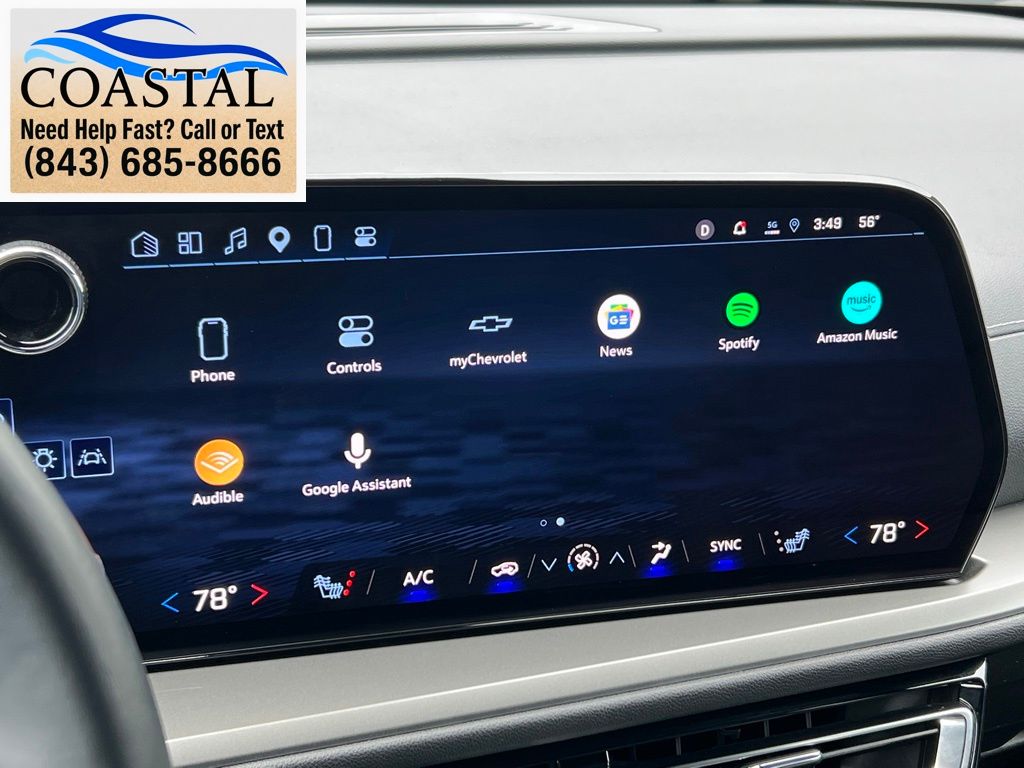 2025 Chevrolet Traverse LT White at Bob Mills Chevrolet