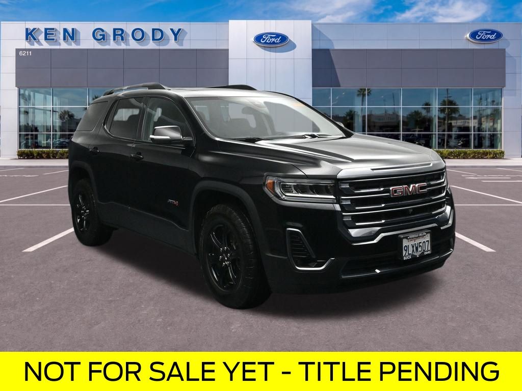 Black (Ebony Twilight Metallic) 2023 GMC Acadia SUV / Crossover Four-Wheel Drive 9-Speed Automatic