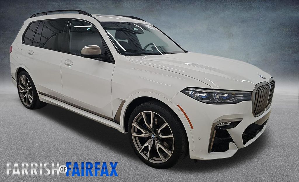 Alpine White 2022 BMW X7 M50i AWD SUV / Crossover All-Wheel Drive 8-Speed Automatic