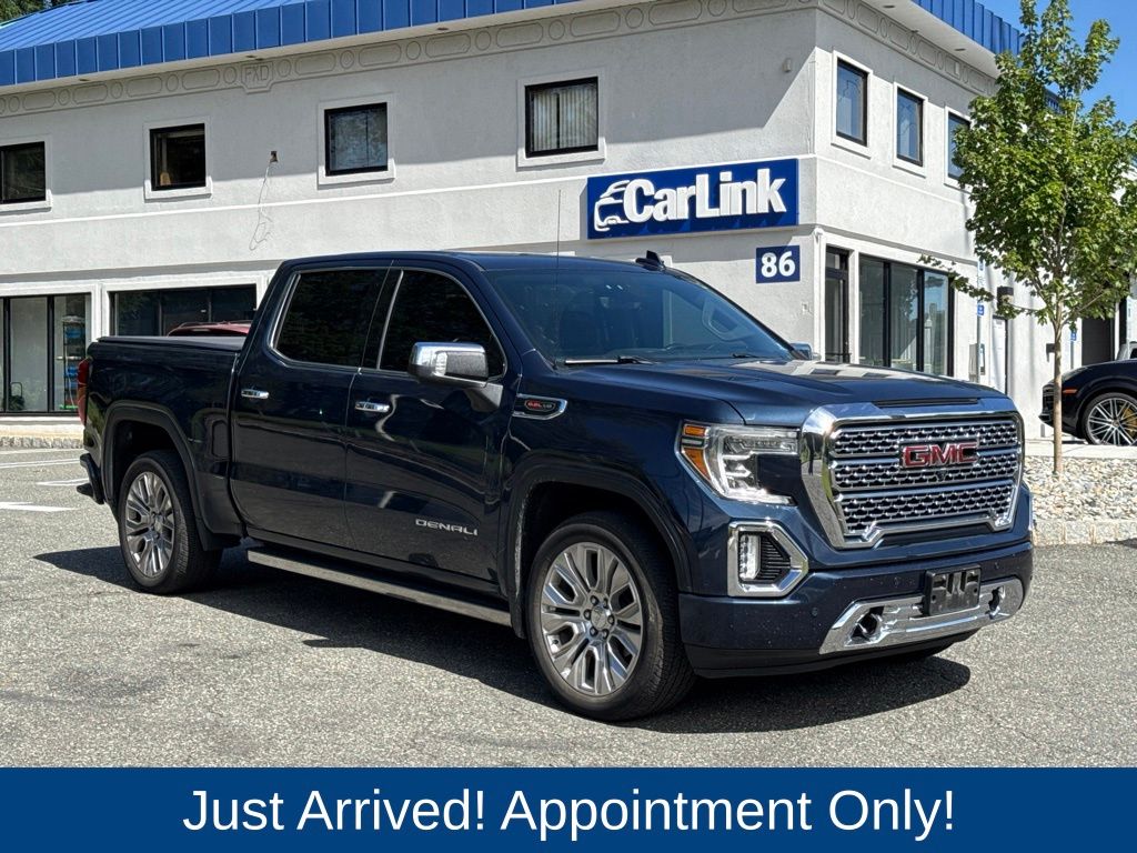 Pacific Blue Metallic 2020 GMC Sierra 1500 Pickup Truck Four-Wheel Drive Automatic
