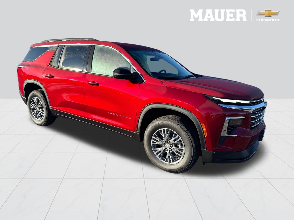 Radiant Red Tintcoat 2027 Chevrolet Traverse SUV / Crossover Four-Wheel Drive 8-Speed Automatic