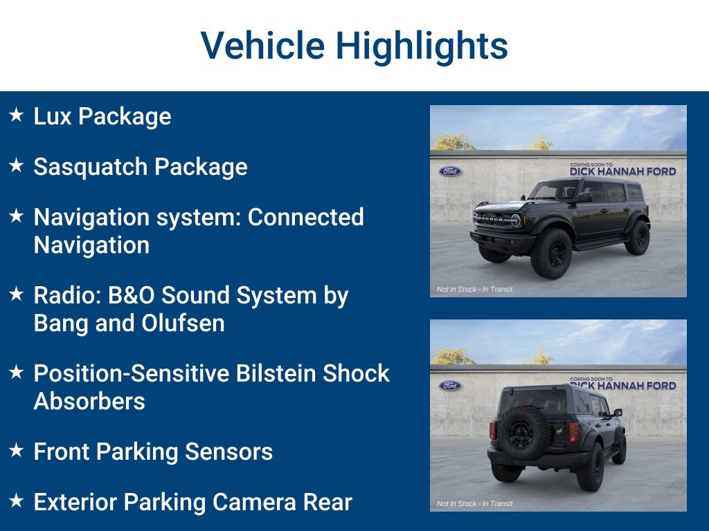 2026 Ford Bronco Outer Banks
