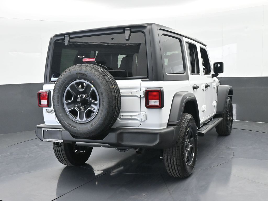 New 2026 Bright White Clearcoat Jeep Sport image 5