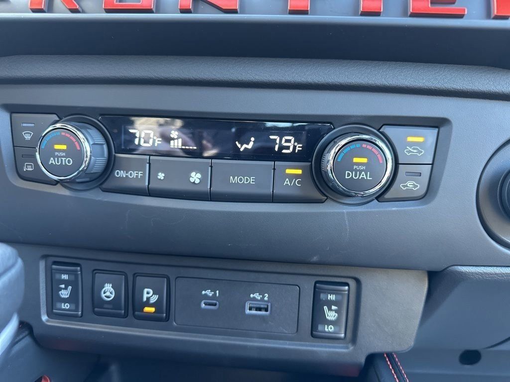 2025 Afterburn Orange Nissan Frontier PRO-4X 4X4 Truck