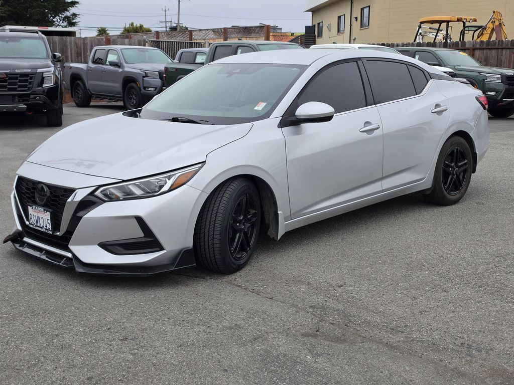 Used 2020 Nissan Sentra S with VIN 3N1AB8BVXLY274261 for sale in Seaside, CA