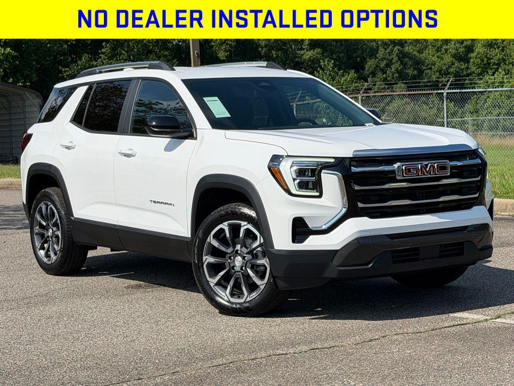 Summit White 2026 GMC Terrain SUV / Crossover Front-Wheel Drive Continuously Variable Transmission